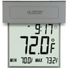 La Crosse Technology 306-605 Solar Window Thermometer with Backlight