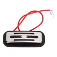 thumbnail image 1 of Pastilla Humbucker de bobina resistente al desgaste para guitarra eléctrica de metal negro. Reemplazo de pastilla., 1 of 14