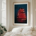 thumbnail image 6 of Reading Pagoda 02 - Reading Pennsylvania Photography Architecture Neon Sign Night Sky Travel Poster Car Scenic Unframed Wall Art Print 22 x 28 inches, 6 of 13