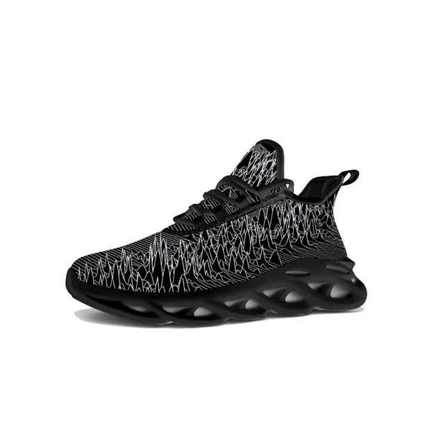 Joy Division Rock Band Flats Zapatillas deportivas para hombre y mujer, zapatillas deportivas pop, zapatillas con cordones de malla, calzado a medida