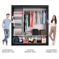thumbnail image 4 of Ropero Closet Madesa Monaco 3 Puertas Corredizas 2 Espejos N, 4 of 5