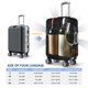 thumbnail image 4 of Fotbe Two Bottles Of Red And White Wine Funda Protectora para Equipaje, Antirrayones y Resistente a la Suciedad, Compatible con Maletas de 18 a 32 Pulgadas-Small, 4 of 7