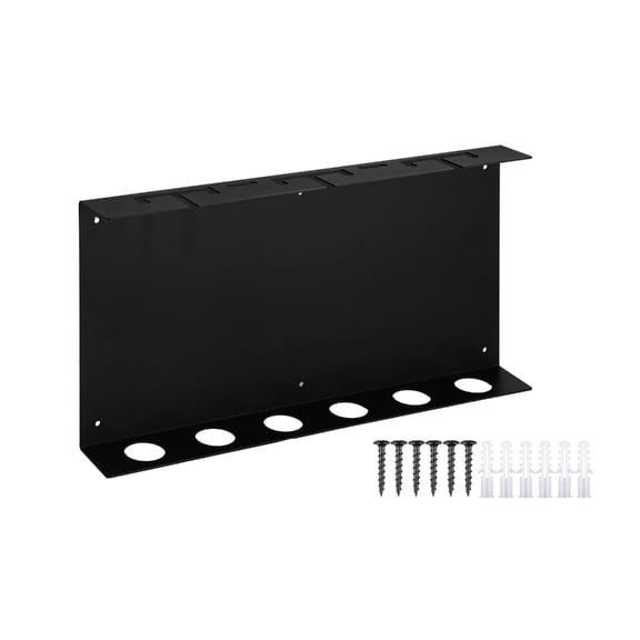 BQBQERT Heavy Duty Wall Mount Fishing Rod Holder Vertical Storage Antislip Design