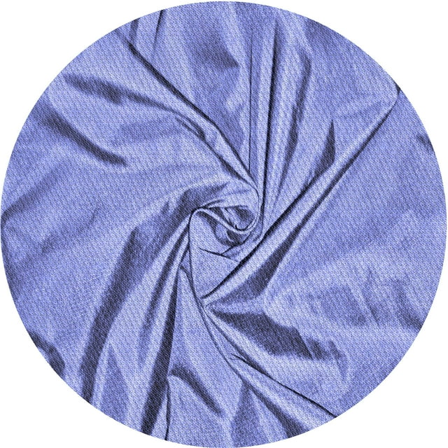 Ahgly Company Machine Washable Indoor Square Transitional Day Sky Blue Area Rugs, 3' Square