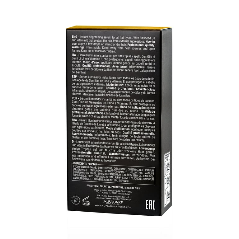 Alfaparf Semi Di Lino Sublime Cristalli Liquidi 30 ml
