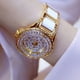 thumbnail image 2 of Reloj de cadena con diamantes para mujer Los relojes dorados son adecuados para mujeres., 2 of 5