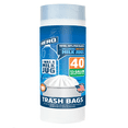 thumbnail image 2 of Hero, I Was A Milk Jug, 13-Gallon,  3 Roll Bundle, 120 Trash Bags, Drawstring Closure, Unscented, Recycled, 50% PCR,  Kitchen, Office, 2 of 7