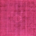 thumbnail image 1 of Ahgly Company Indoor Square Oriental Pink Industrial Area Rugs, 8' Square, 1 of 4