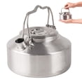 thumbnail image 4 of 1L Camping Outdoor Kettle 304 Stainless Steel Kettle Cooking Portable Coffee Pot, 4 of 8