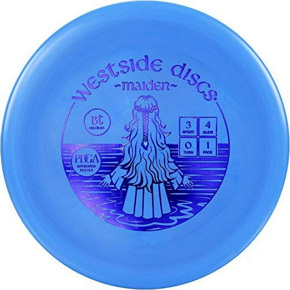Westside Discs BT Medium Maiden Putter Golf Disc [Colors May Vary] - 173-176g