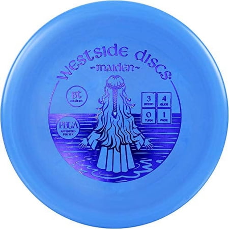 Westside Discs BT Medium Maiden Putter Golf Disc [Colors May Vary] - 173-176g