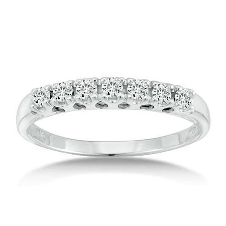 10kw 1/4cttw 7 Stone Ann Band Wg Ring
