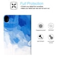 thumbnail image 5 of TECH CIRCLE iPad 10th Generation Case 10.9 inch 2022, PU Leather Folio Adjustable Stand Auto Wake/Sleep Soft TPU Back Smart Cover for Apple iPad 10th Gen 10.9 inch 2022, Blue Map, 5 of 6