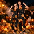 thumbnail image 5 of 2026 Matching Family Halloween Pajamas Set, Fall Sleepwear, Ghost & Pumpkin Printed Holiday Sleepwear, Soft Loungewear PJs Outfit, 5 of 5