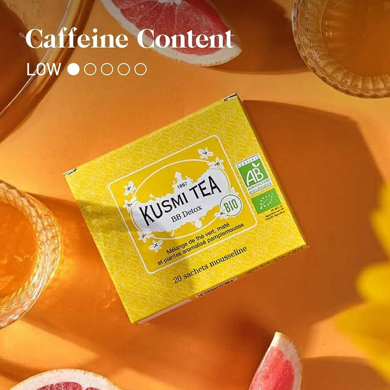 Kusmi Tea - BB Detox - Natural Green Tea with Yerba Mate, Rooibos, Gua –  Sea of Solace