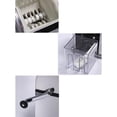 thumbnail image 3 of Abbracc Multifunction Hand Cranked Manual Ice Crusher Shaver Chopper Snow Cone Maker Ice, 3 of 9