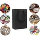 thumbnail image 2 of Bolsas de regalo YONGSHENG 20 piezas papel kraft negro bolsas de compras, 2 of 2