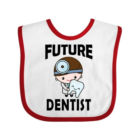 

Inktastic Future Dentist Cute Boys Gift Baby Boy Bib