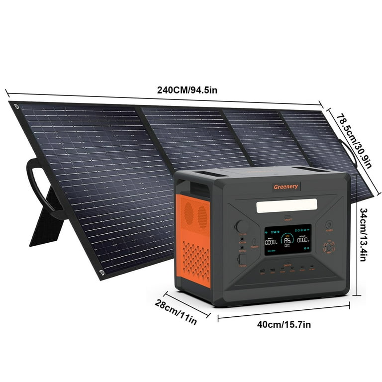 Greenery Portable Power Station G2500 2500W (Peak 5000W) 2304Wh