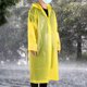 thumbnail image 4 of Chubasquero EVA para hombre y mujer, impermeable, con capucha para acampar al aire libre, impermeable (tamaño medio) amarillo, 4 of 8