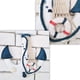 thumbnail image 4 of Decoración con temática de playa para sala de estar, volante de barco de madera con acabado rústico, decoración de pared náutica ideal para decoraciones costeras y regalos, 4 of 6