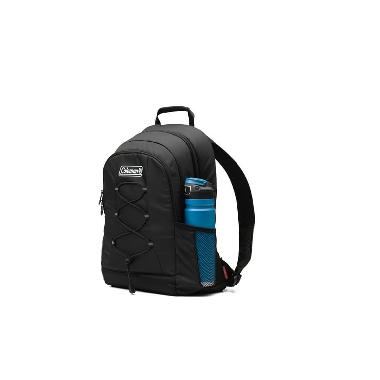 Coleman CHILLER 28 Cans Insulated Soft Backpack Cooler, Black 