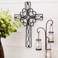 thumbnail image 2 of Wall Cross Floral Metal, 2 of 3