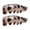 D 2pcs, variant on 2PCS Minimalist Curved Banana Hair Clip, Non-Slip with Leopard Print, Vintage Style Durable Barrette for All Hair Types for Ponytails