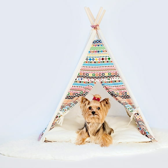 Handmade pet tent (natural)