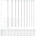 thumbnail image 5 of Bottle Brush, Straw Cleaner Brush, 2mm-24mm Diameter /8.2 Inches Length Nylon Tube Brush Set, Set of 10 Pcs, 5 of 7
