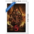 thumbnail image 3 of Netflix Stranger Things: Season 5 (2025) - Kyle Lambert Group Wall Poster, 14.725" x 22.375" Framed, 3 of 5