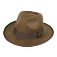 thumbnail image 2 of Mens Indiana Jones Accessory Set Hat Fedora 6 Foot Whip Brown One Size Adult, 2 of 3