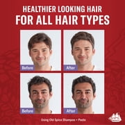 Old Spice Night panther Shampoo for Men, Healthier, Fuller, More Moisturized Looking Hair, 21.9 oz