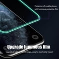 thumbnail image 2 of pitrice Screen Protector Tempered Glass Screen Protective Film Anti-fingerprint Luminous Glass Film Compatible for iPhone 12 11 Pro Max XR XS 8 7 6Plus Type 7, 2 of 9