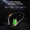 thumbnail image 3 of Bluetooth Headphones Wireless Neckband Headset,Neckband Headphones with Retractable Earbuds Noise Reduction Wireless Headset, 3 of 12