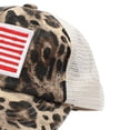 thumbnail image 5 of Lispipm Classic Low Profile Baseball Cap for Men Women Adjustable Cotton Hats with USA Flag Pattern Unisex Outdoor Sport Caps Beige, 5 of 6