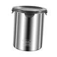 thumbnail image 3 of Recipiente hermético de acero inoxidable, tarro de cocina con tapa hermética, almacenamiento de alimentos 900 ml, 3 of 7