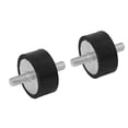 thumbnail image 1 of 3024012, 2 Pcs Replacement Engine Isolator Mount Aluminum Rubber  For, 1 of 8