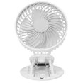thumbnail image 3 of Ventilador, ventilador de escritorio portátil, 3 ventiladores con clip, ventilador de mesa, máxima confiabilidad, 3 of 12