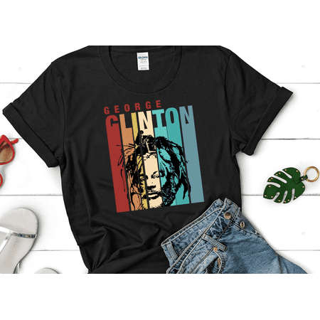 George Clinton Retro Vintage T-Shirt, George Clinton Shirt, Music Shirt, Gift Tee For You And Your Friends