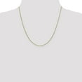 thumbnail image 5 of Solid 14K Yellow Gold 1.2mm Diamond-cut Cable with Lobster Lock Chain - 20", 5 of 8