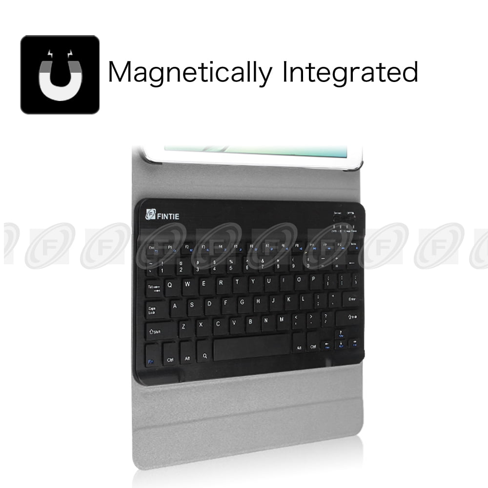 Fintie Keyboard Case for Samsung Galaxy Tab S2 9.7 Tablet - Slim Shell Cover with Bluetooth Keyboard, Black