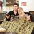 thumbnail image 3 of Gifts for Wife, To My Wife Blanket from Husband, Birthday Wedding Anniversary Valentine's Day Romantic Presents Love Gifts for Her Women, Super Soft Flannel Throw Blanket, 50x60 Inch, 3 of 6