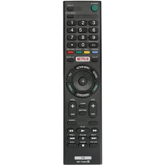 RMT-TX200U Remplacer Ajustement à Distance pour Sony Smart TV XBR-49X700D XBR49X700D XBR-49X750D XBR49X750D XBR-55X700D XBR55X700D