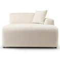 thumbnail image 2 of Ashcroft Furniture Mar U-Shape Corner Sofa - Cream Corduroy, 2 of 5