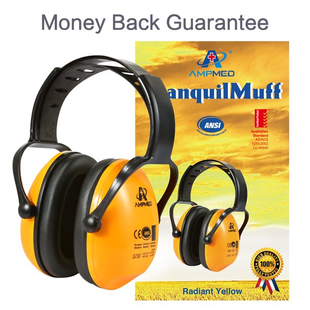 Amplim Hearing Protection Earmuff for Toddlers Kids Teens Young Adults