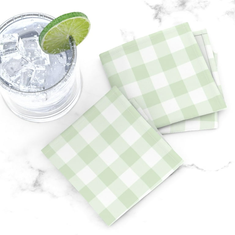 Washed Linen-Cotton set of 4 Napkins- White – Thyme and Sage