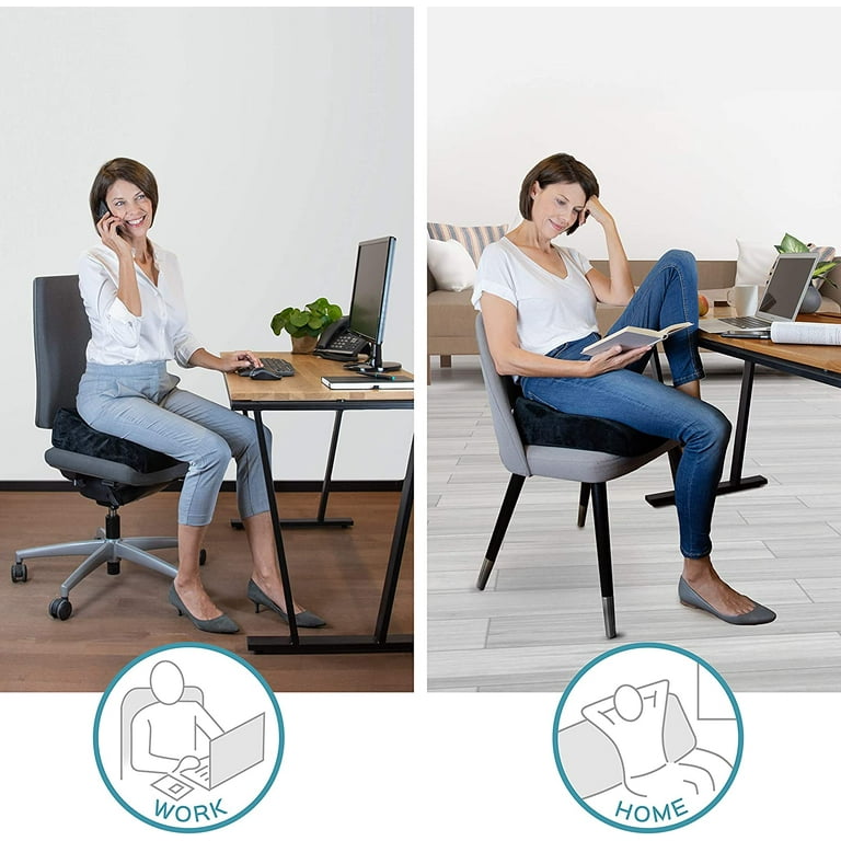 Bonmedico Raiser Booster Seat Cushion - Home Office Foam Chair Cushion