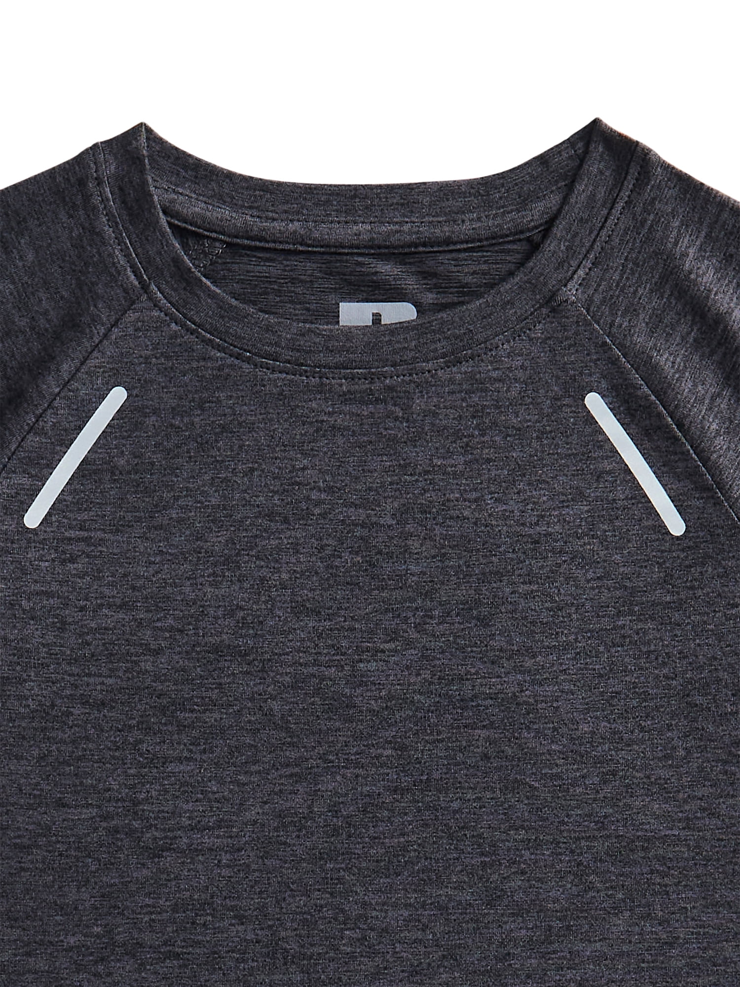 Russell Athletic Boys Runner Tech Short Sleeve T-Shirt, 4-Pack, Sizes 4-18 & Husky