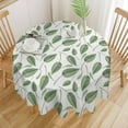 thumbnail image 3 of Beach Palm Trees Rectangular Tablecloth Dustproof Picnic Cloth Home Decoration Kitchen Waterproof Table Cover, 3 of 5